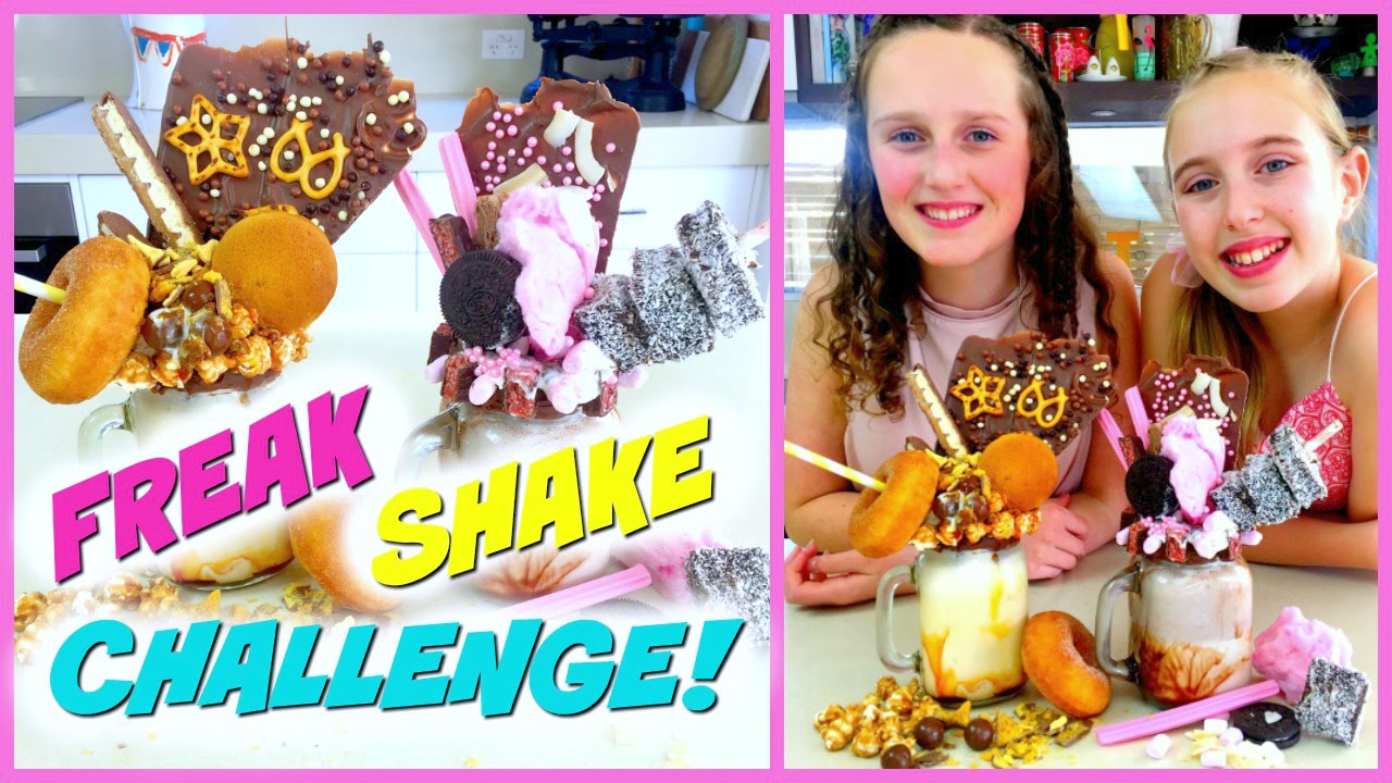 Freakshake Challenge! Extreme DIY Milkshakes