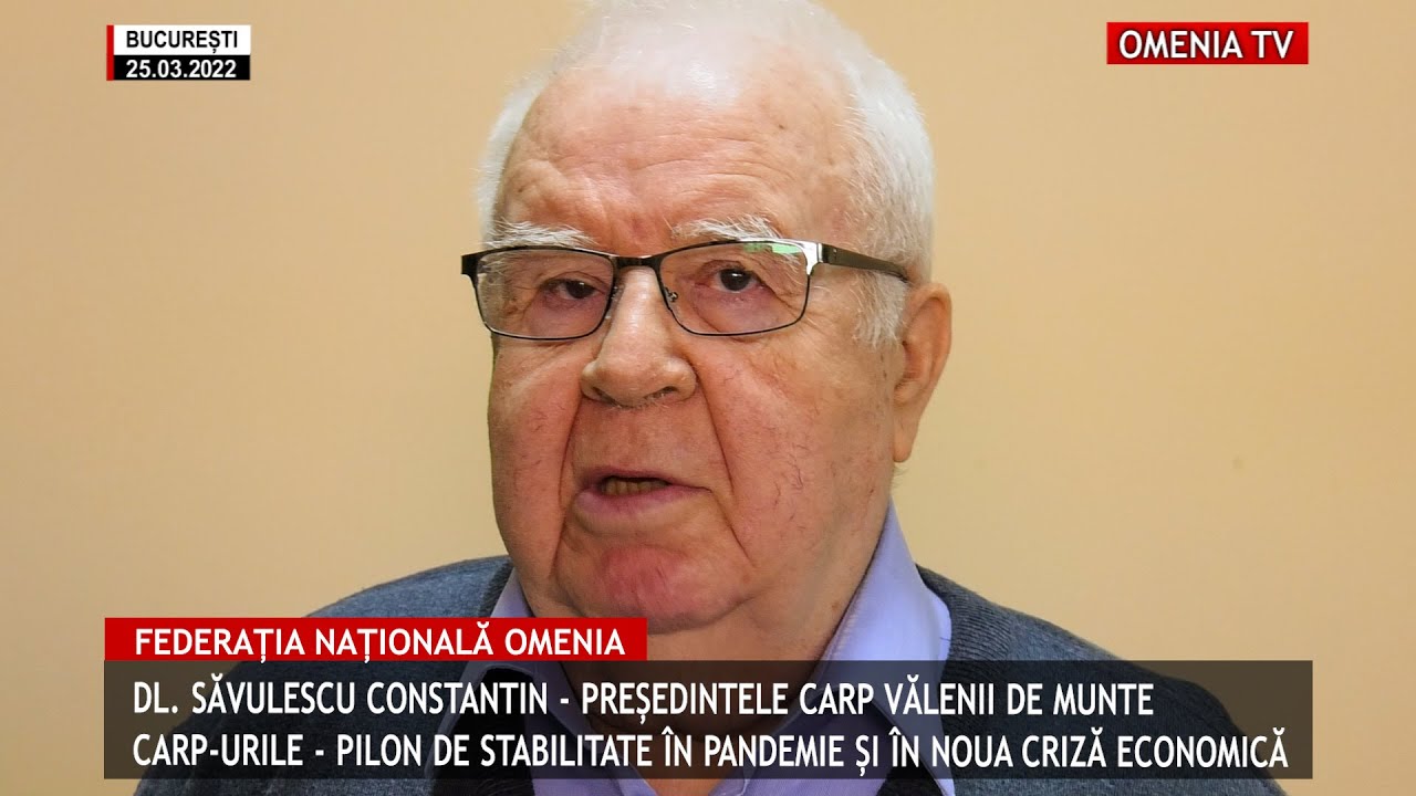 Ec. CONSTANTIN SĂVULESCU - Președinte CARP 