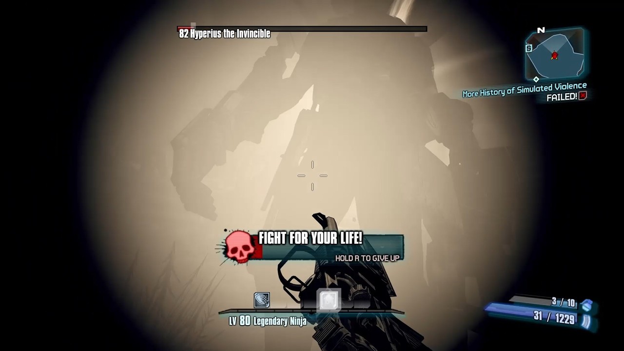 melee zero level 80 Hyperius 1:10 first kill