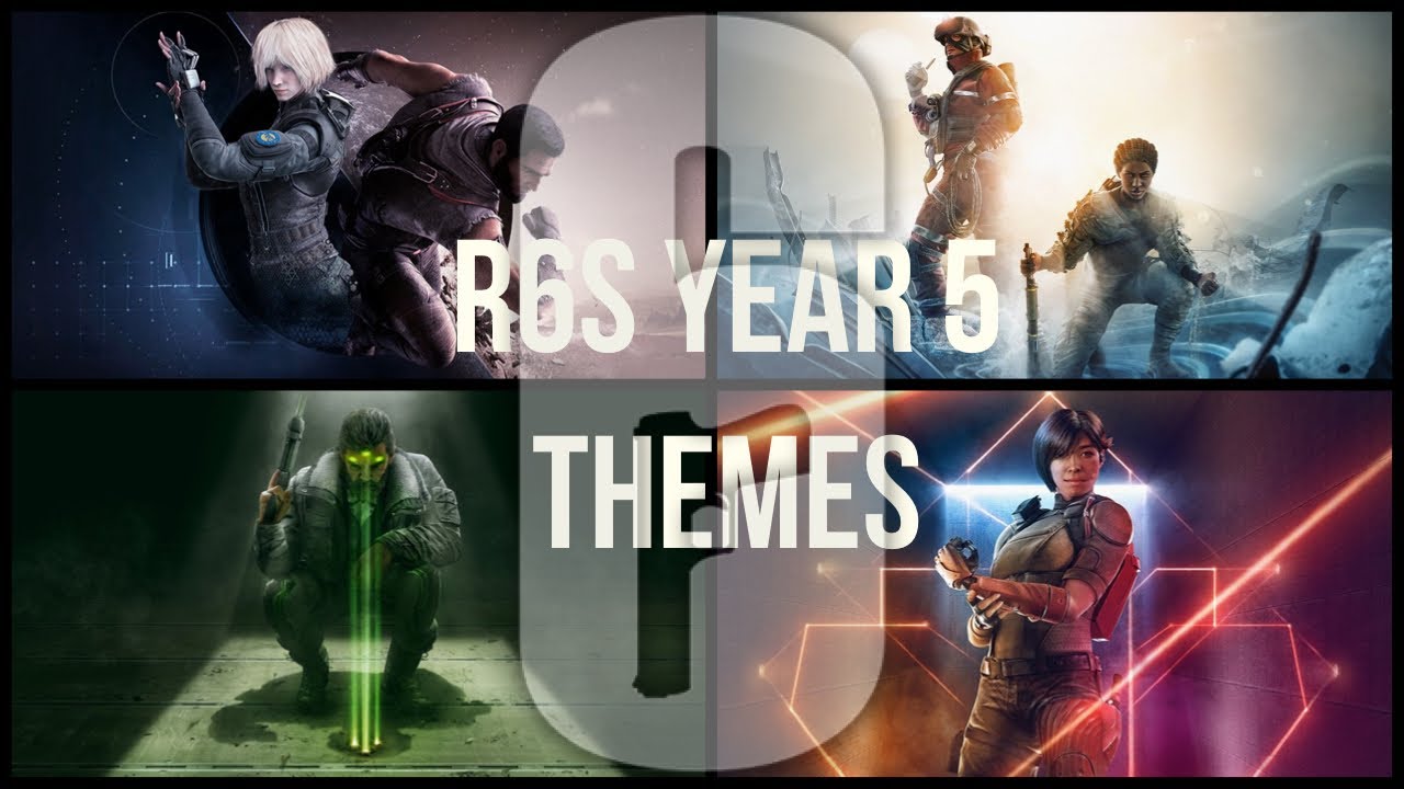 All Rainbow 6 Siege Year 5 Operation Themes