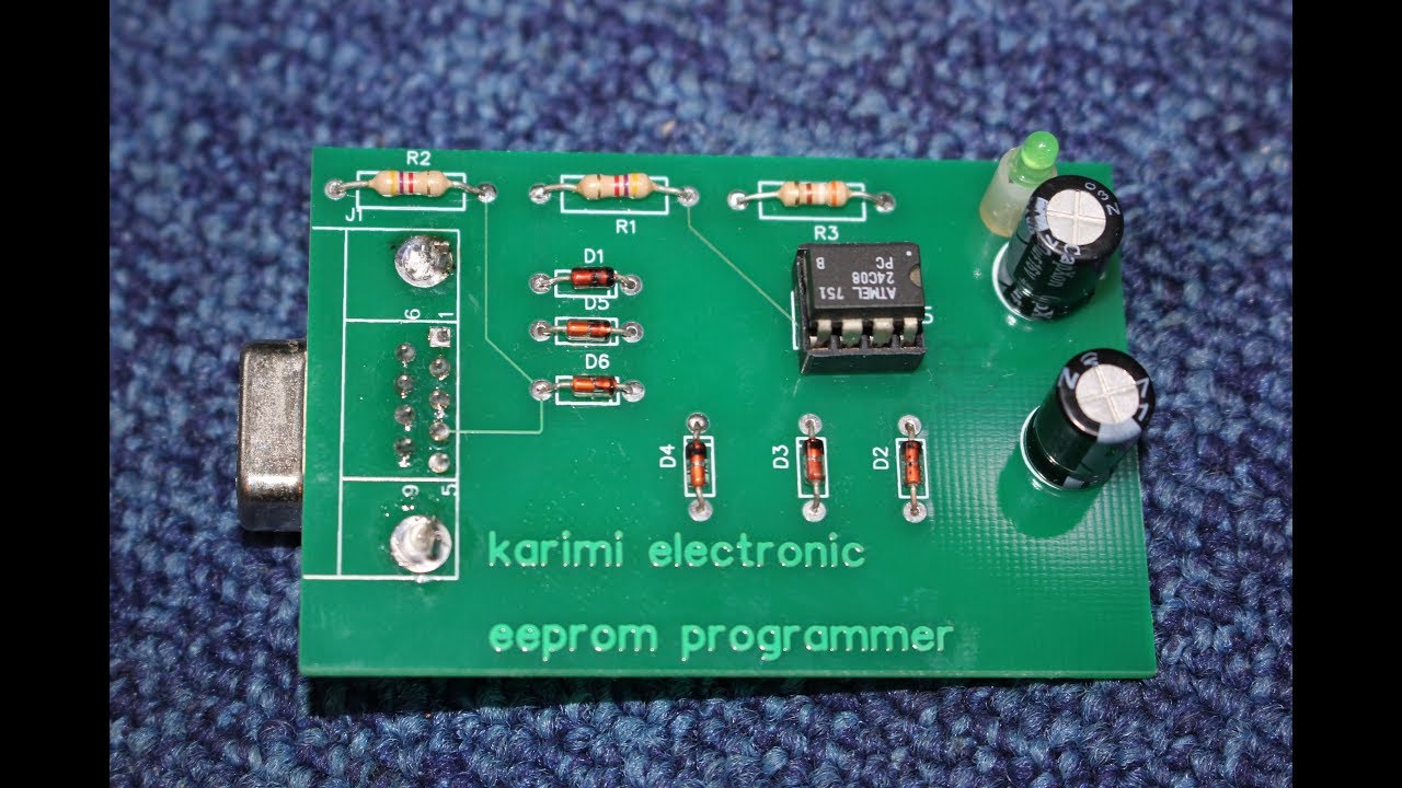 طريقة صنع مبرمجة الإبروم وعمل بوردة PCB لها من موقع pcbway
