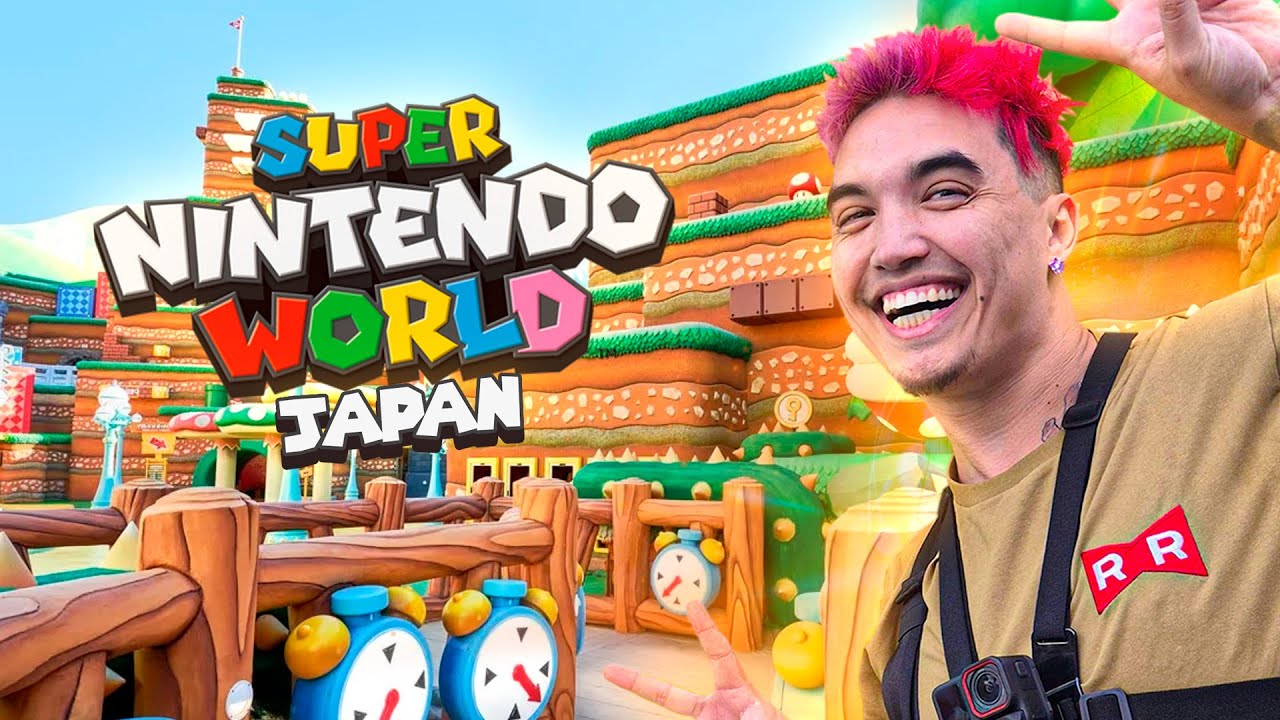 ¿CÓMO ES UN DÍA EN SUPER NINTENDO WORLD DE JAPÓN? 🌄 Vlog Super Nintendo World
