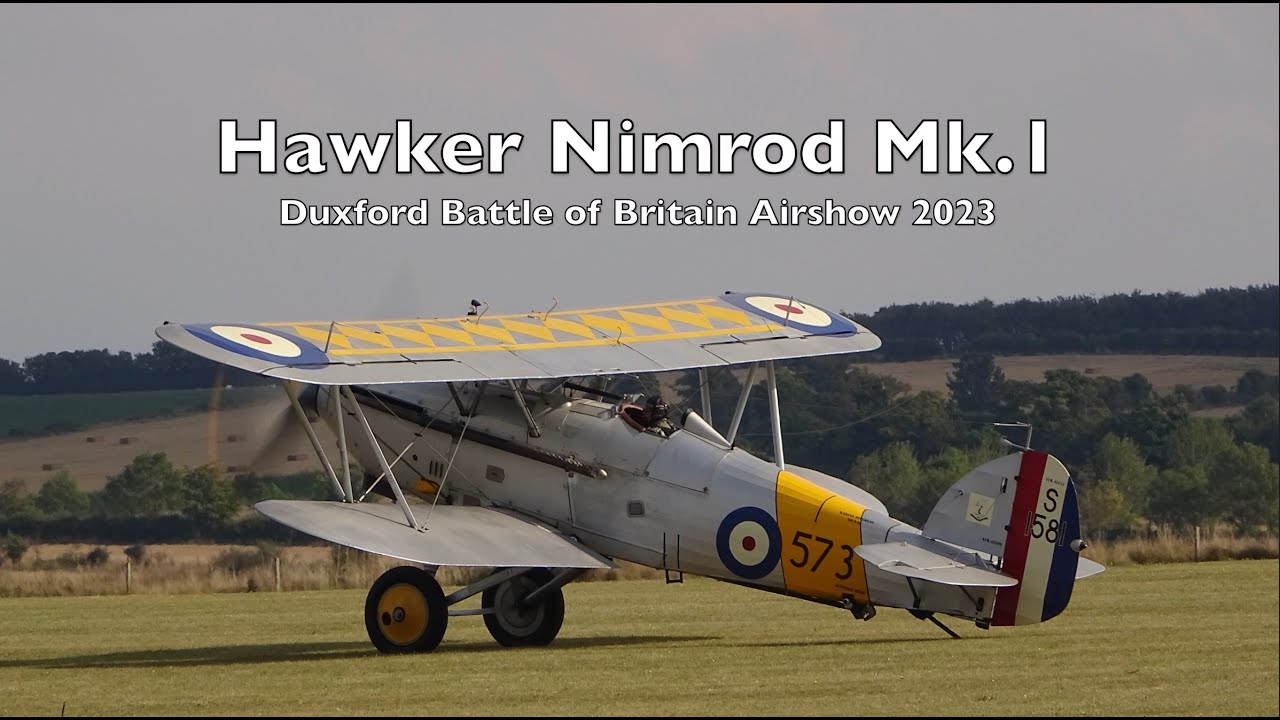Hawker Nimrod Mk.1 - Duxford Battle of Britain Airshow 2023