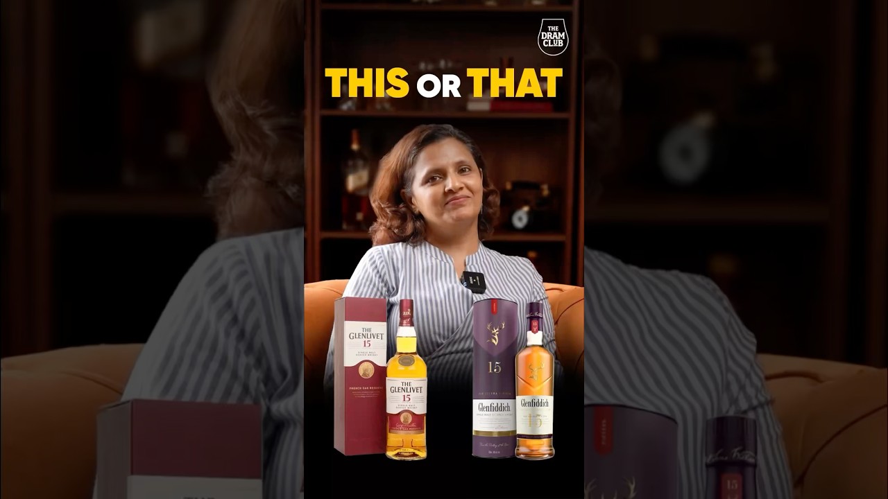 Glenlivet 15 kontra Glenfiddich 15! Lagavulin kontra Talisker i Glendronach kontra Glenfarclas!