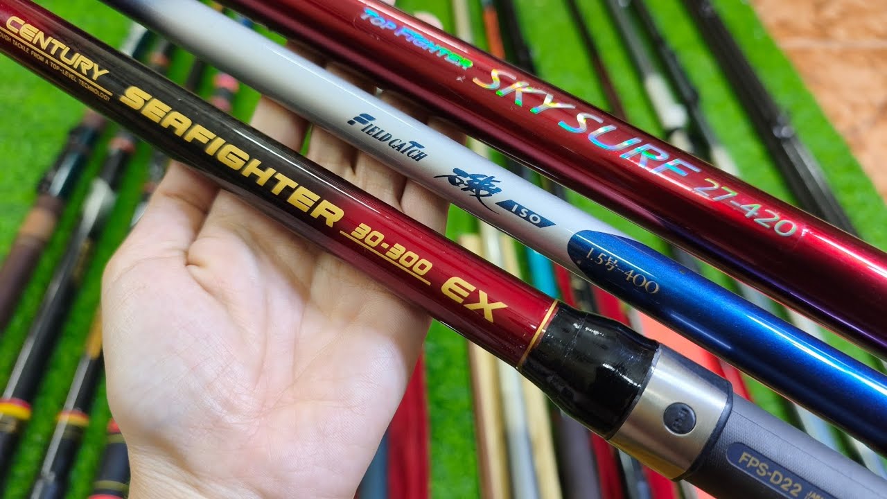 VIDEO 1142: Iso Bé Nissin Shimano, Lục Cacbon Cứng BX, Cần Bạt Bãi Biển 