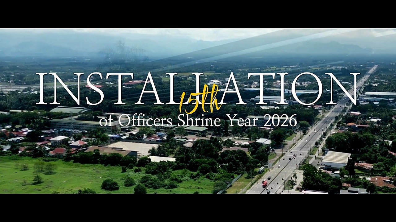15th INSTALLATION of Officers Shrine Year 2026