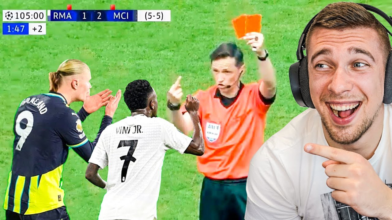 OVO SU NAJLUĐI I NAJČUDNIJI CRVENI KARTONI U NOGOMETU ! *reakcija*