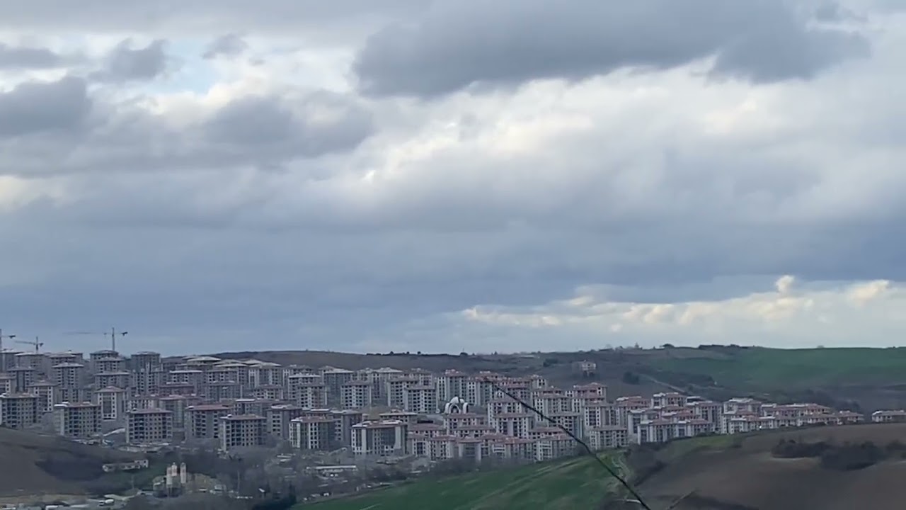 Toki Arnavutköy Baklalı 3750 Konut Kuzey Marmara Otoyolu  Cephesinden İnşaat Alanı #toki#baklalı#