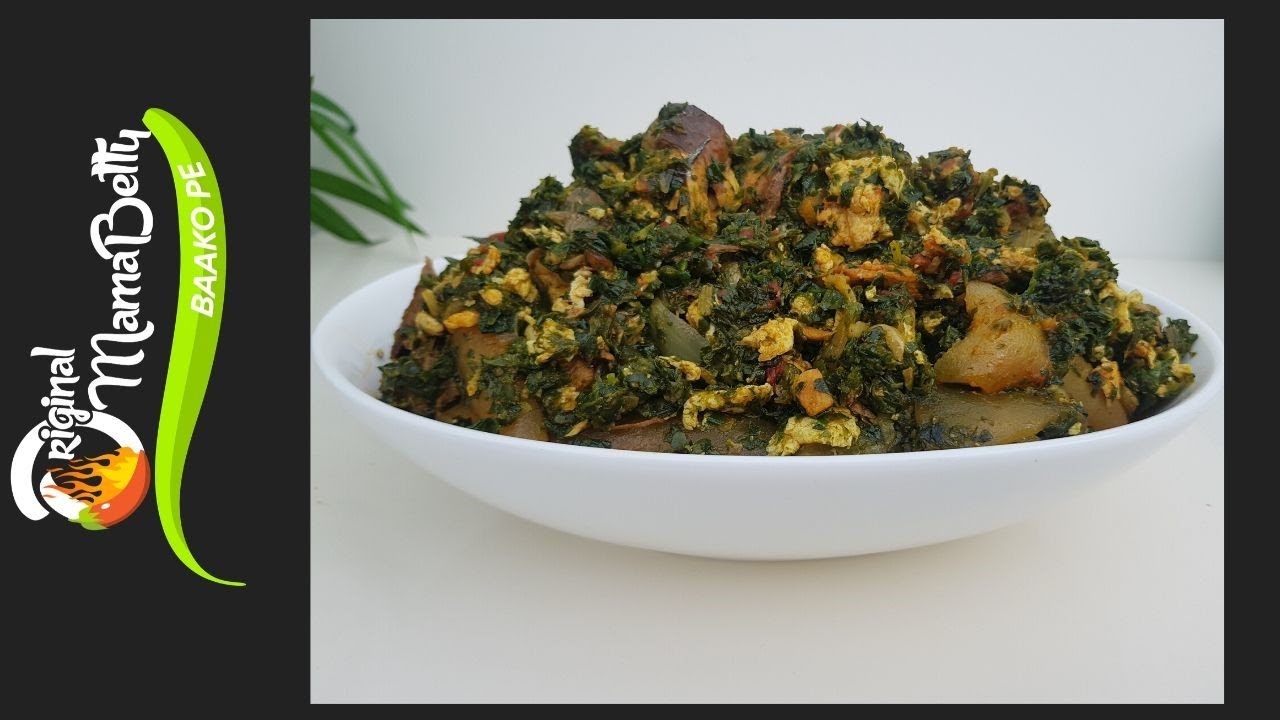 HOW TO PREPARE A TASTY SPINACH (NKONTOMIRE) STEW.