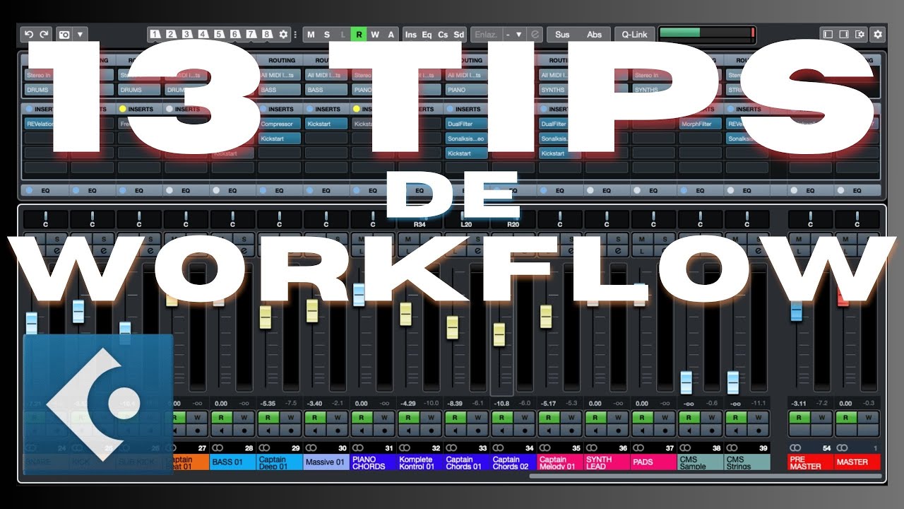 Como MEJORAR tu FLUJO de TRABAJO dentro de CUBASE