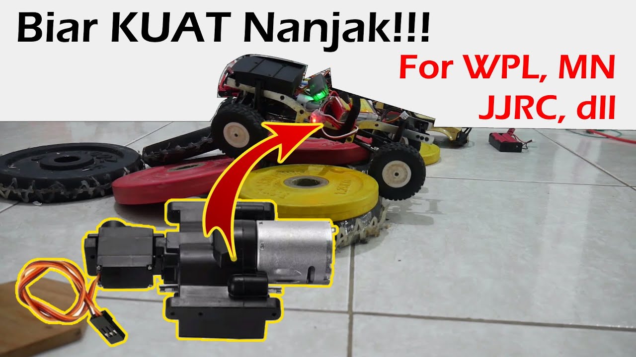 Cara Pasang Gearbox 2 Speed WPL/MN