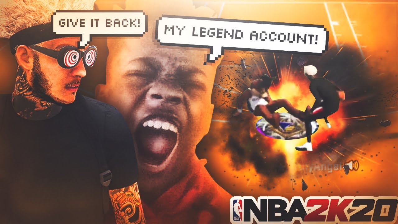 My clan member got his legend account hacked so i had to iso to get it back on nba 2k20...