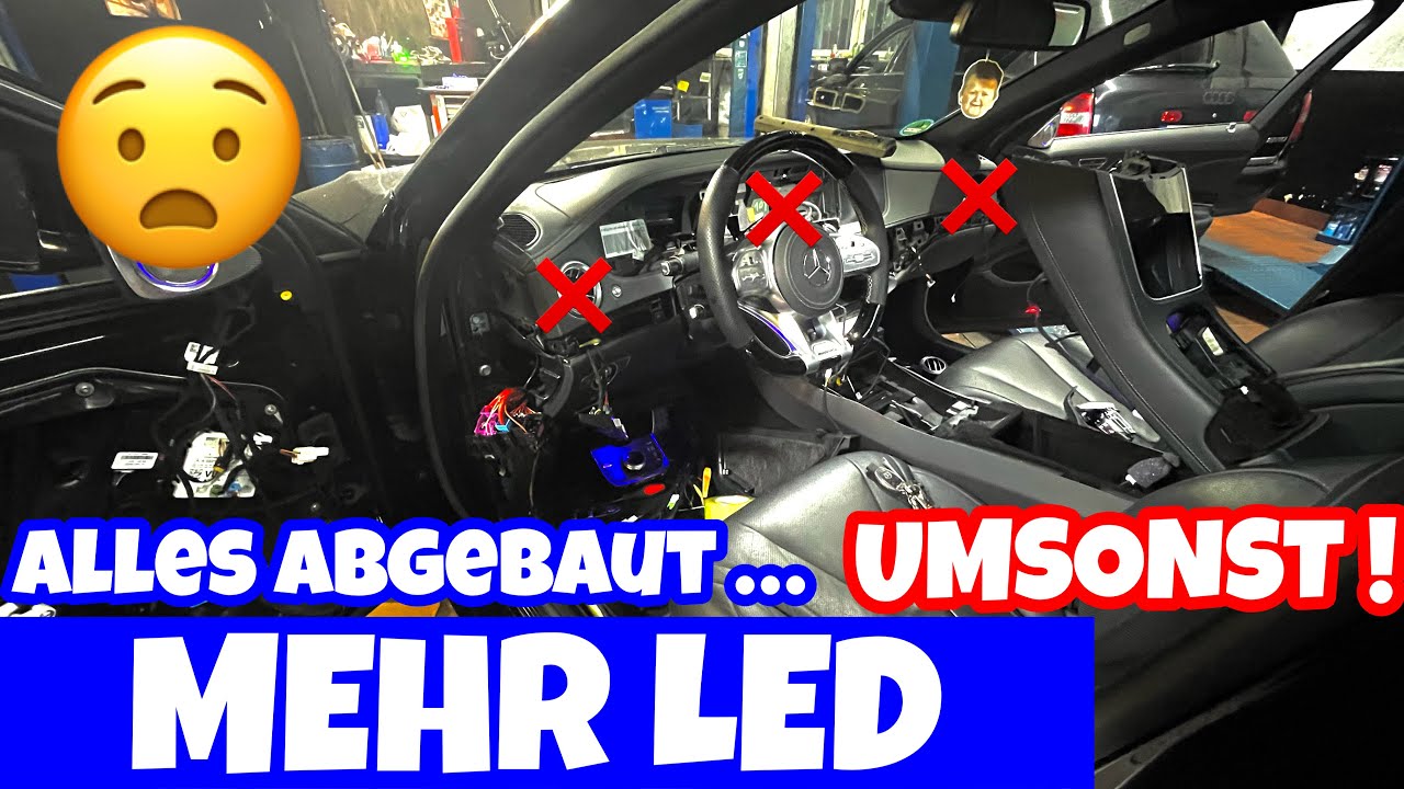 3D Burmester & LED Luftdüsen | Mercedes S Klasse w222 | ALLES GING SCHIEF ABER HAPPY END ! 🚨
