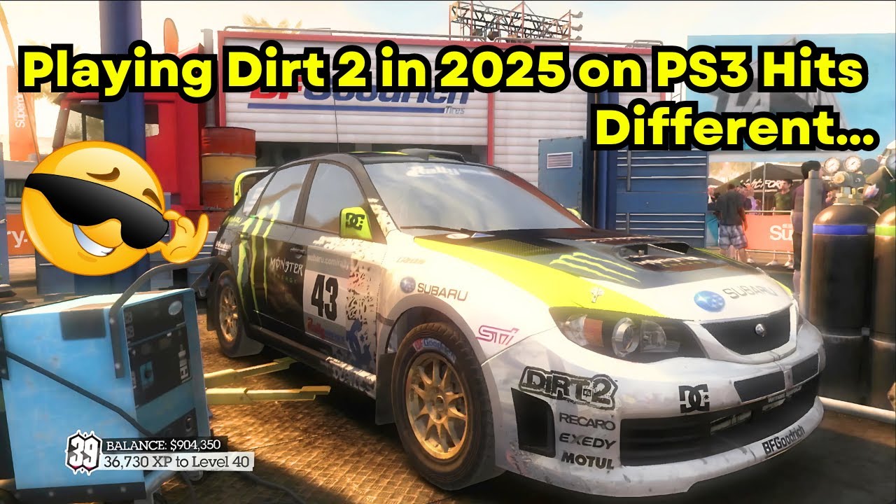 Играя в Dirt 2 в 2025 году на PS3, вы почувствуете себя по-другому… Почти 16 лет спустя!!
