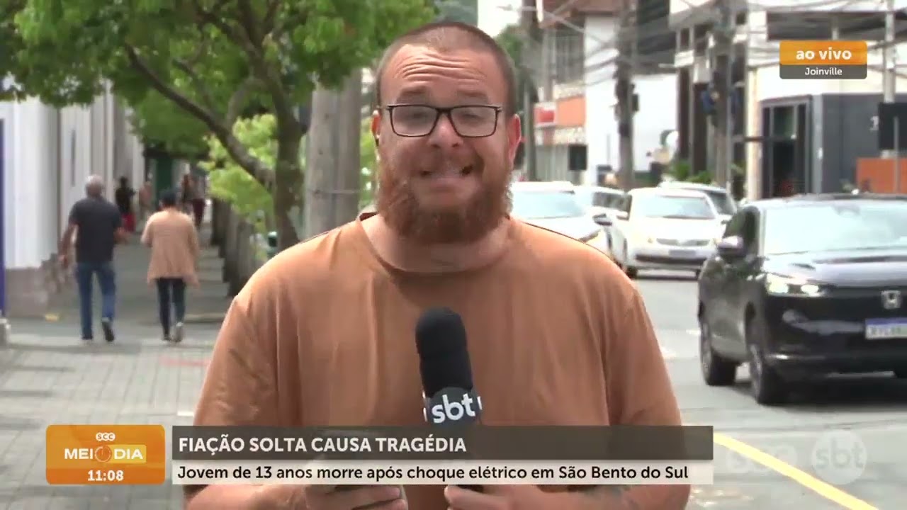 Fiação solta causa morte de jovem de 13 anos em São Bento do Sul | Segurança | SCC Meio-Dia