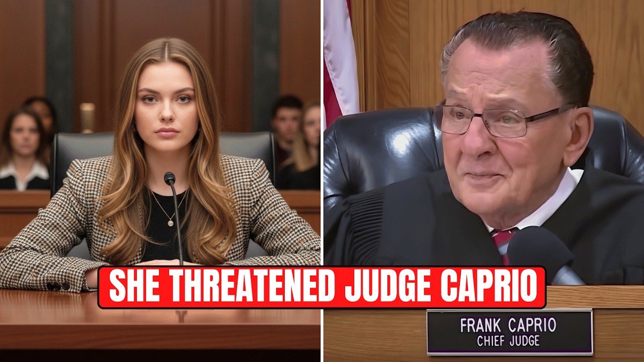 Rich Teen Girl 'My Dad is the Governor!'   Judge Caprio's 15 Second Response STUNNED Everyone