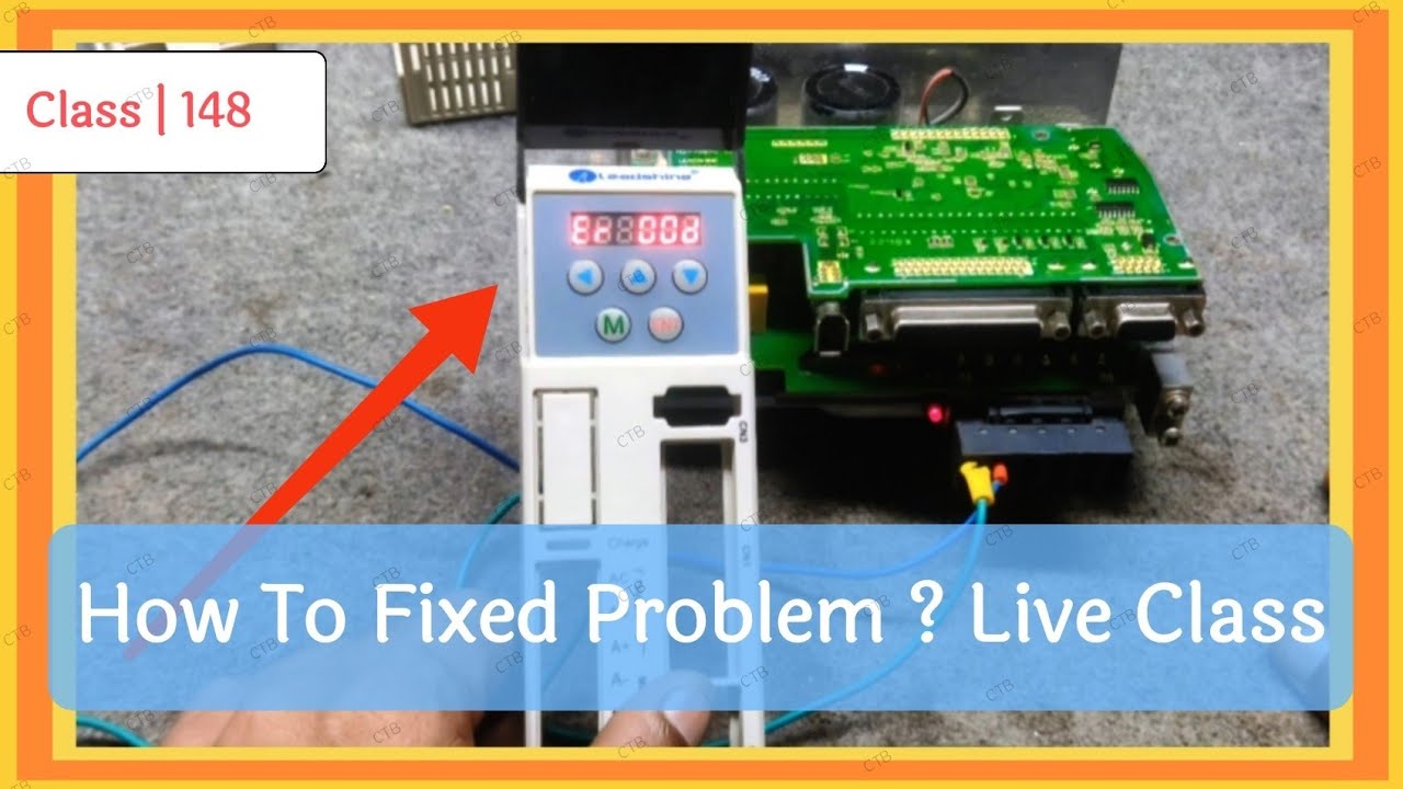 সরাসরি রিপিয়ার লাইভ - H2-758 Hybrid Servo Drive Repaired @mizutech @CTB | Live Class 🔥
