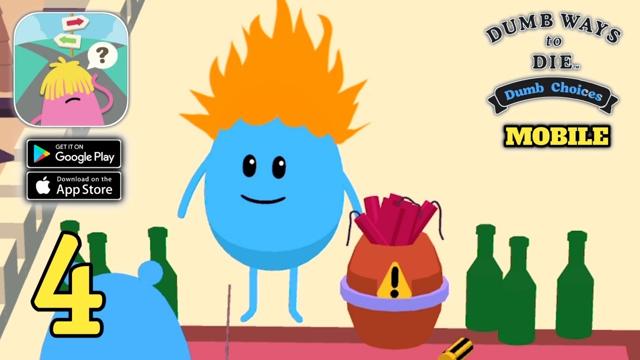 Dumb Ways to Die: Dumb Choices - Mobile Gameplay (Android,IOS) Part 4