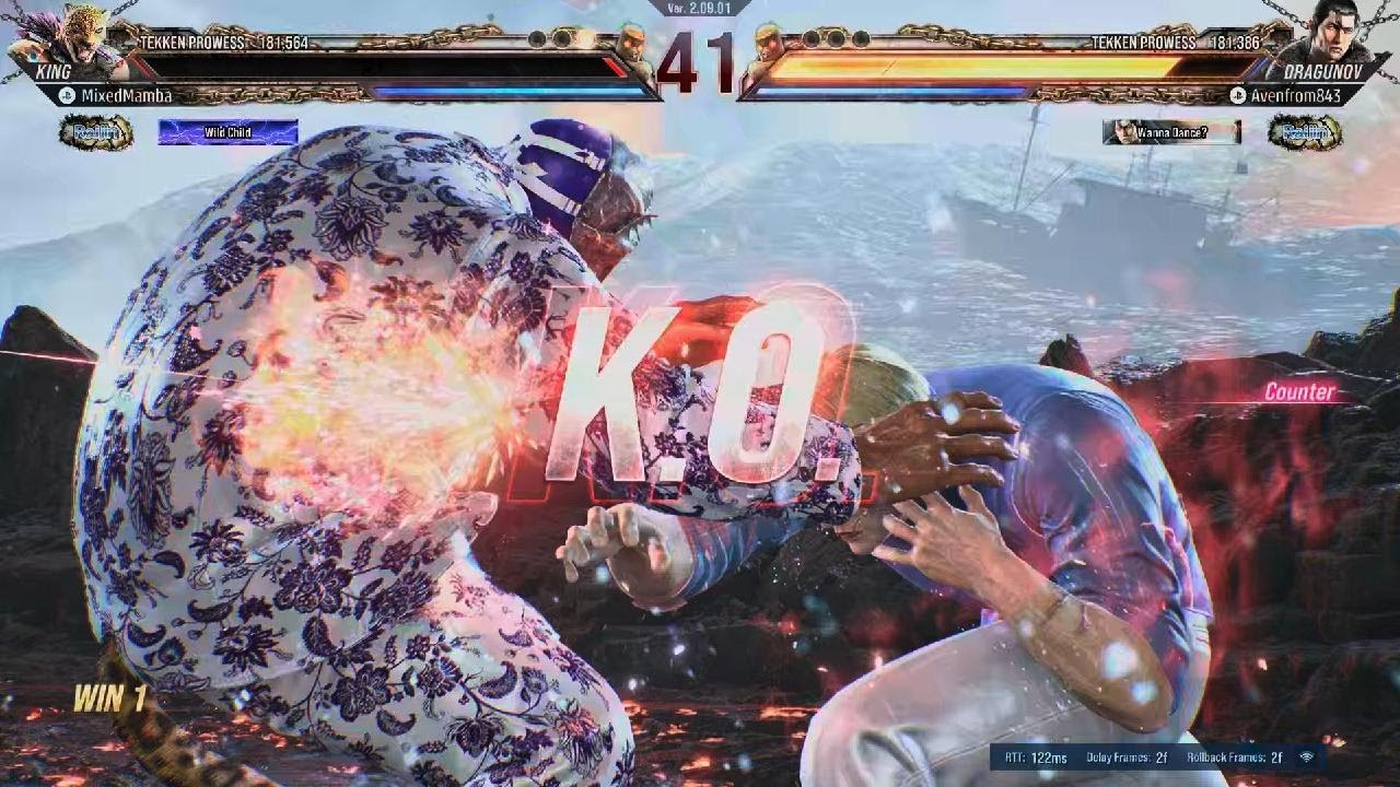 TEKKEN 8 RANKED -- King VS Dragunov II