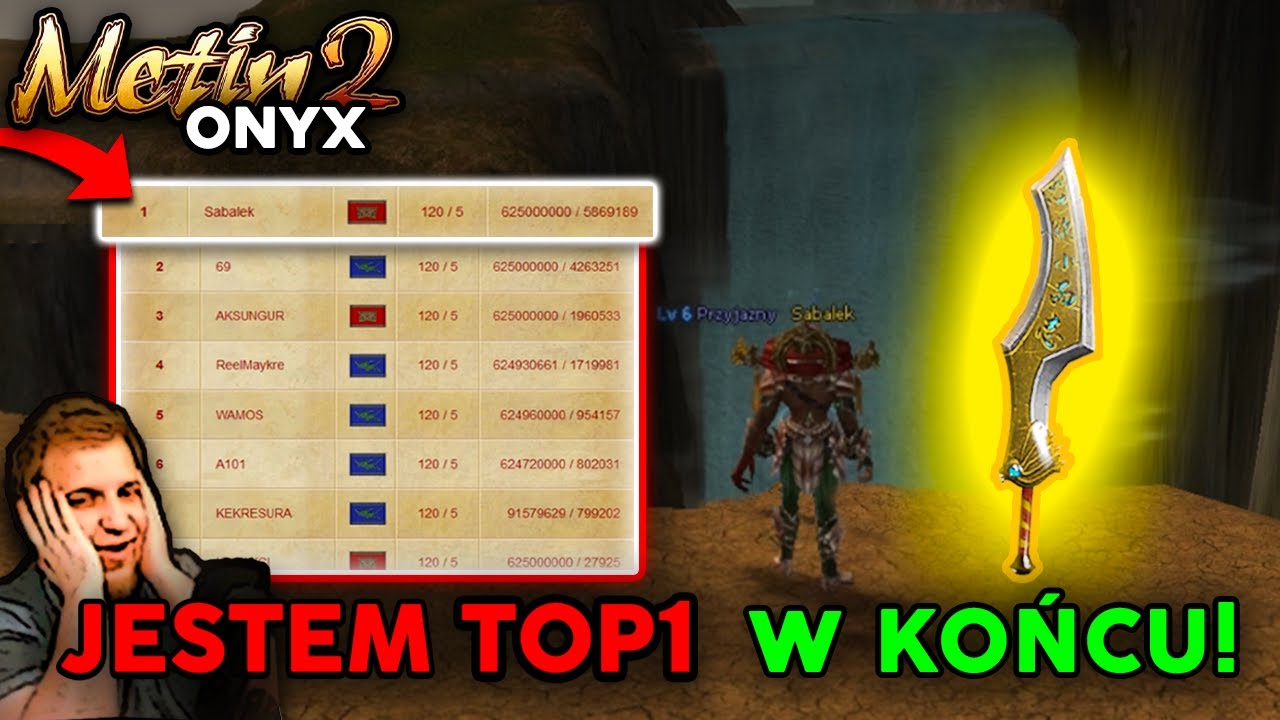 Metin2 Onyx - Start Serwera - Jestem TOP1 - W końcu Zodiak - Szczęśliwy Łuk #5