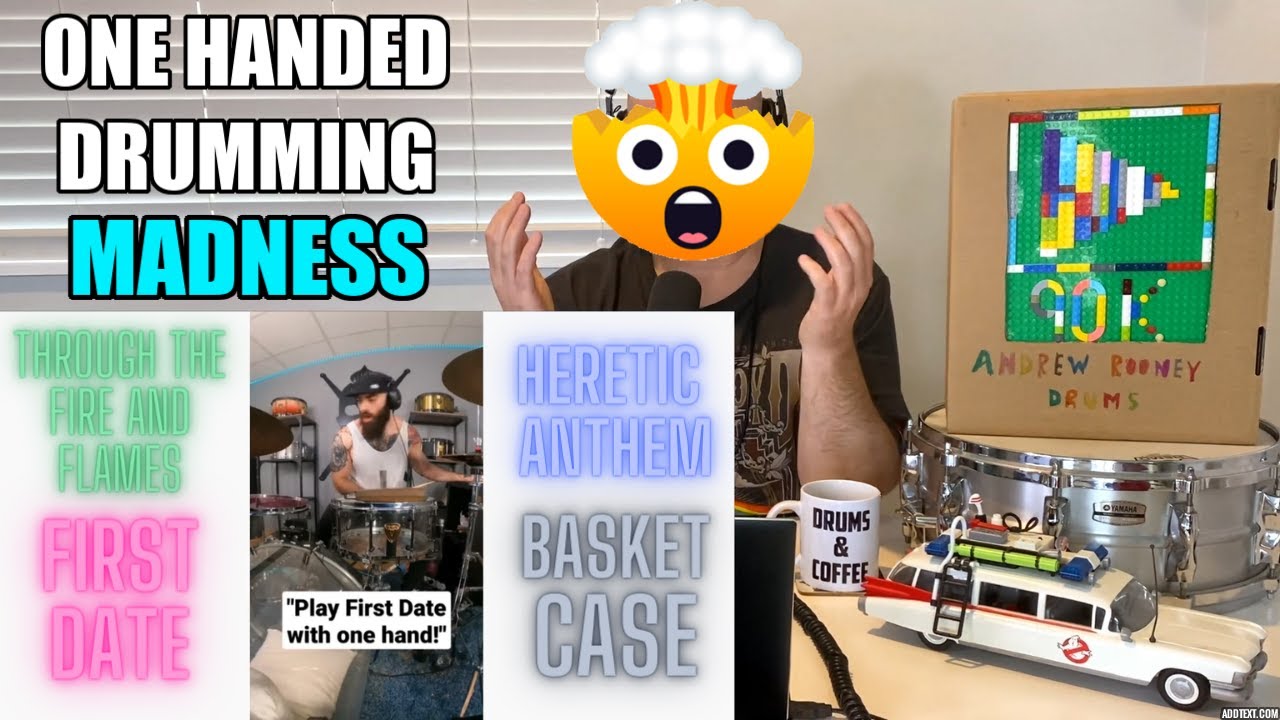 Drum Teacher Reacts: EL ESTEPARIO SIBERIANO | Playing the drums with ONE HAND? WTF!? (4 songs)