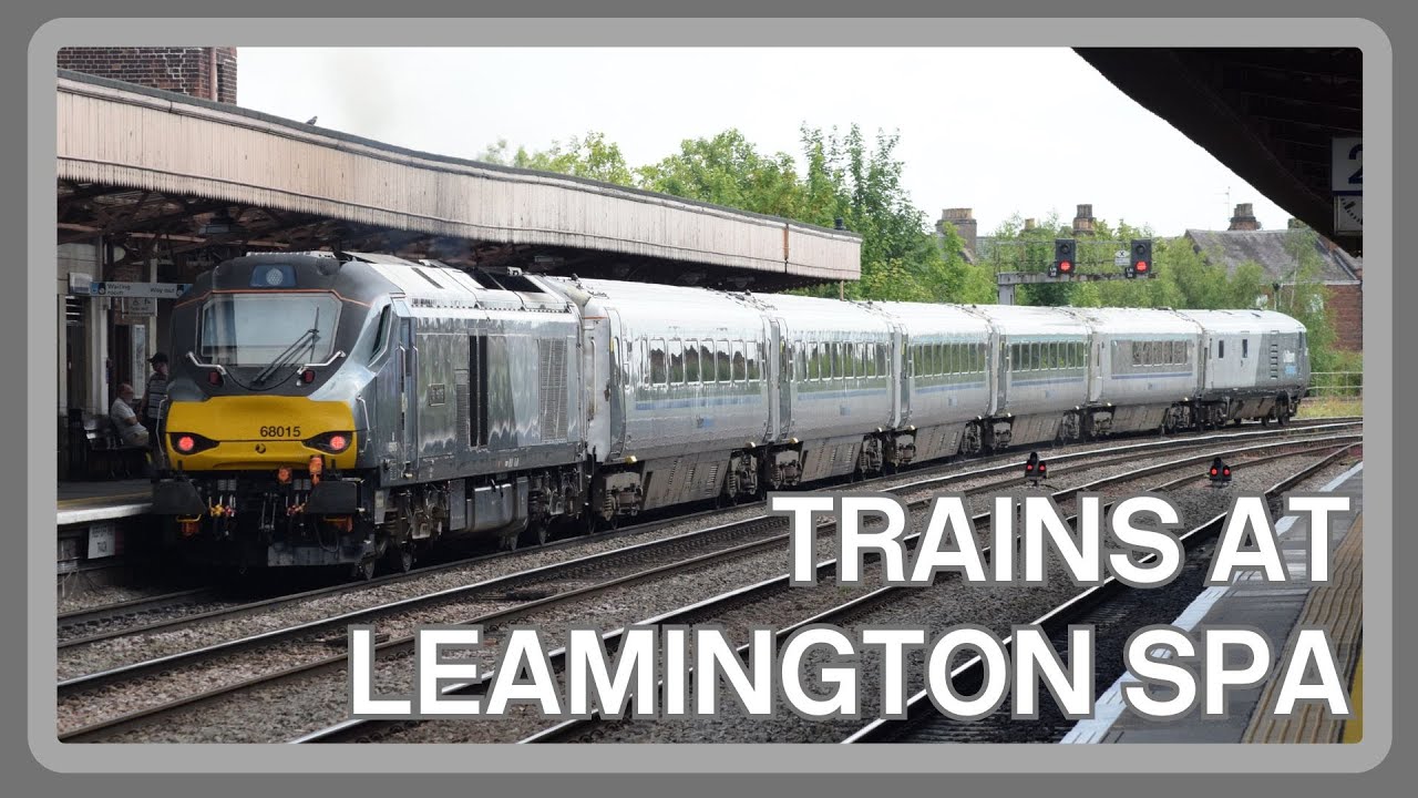 TRAINS at LEAMINGTON SPA (CML/Chiltern Main Line) - 25/06/2024