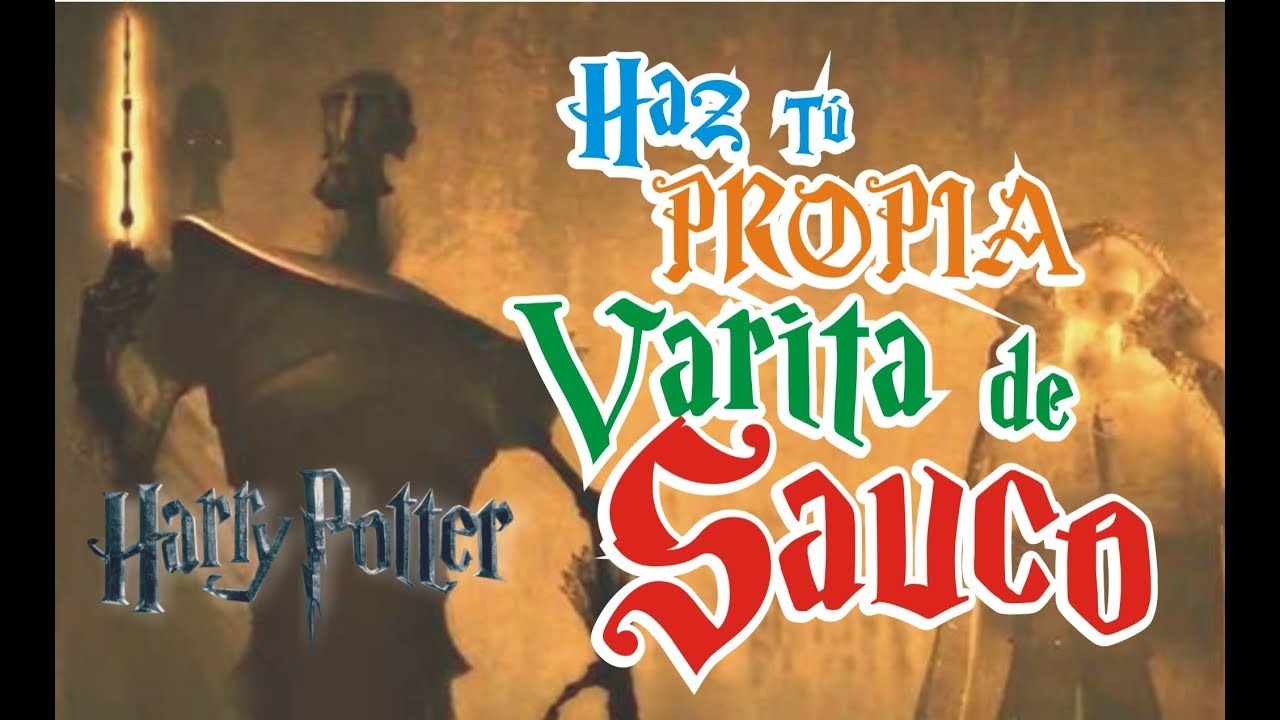 HAZ TU PROPIA | VARITA DE SAUCO | DIY | HARRY POTTER [►] CREADO A MANO