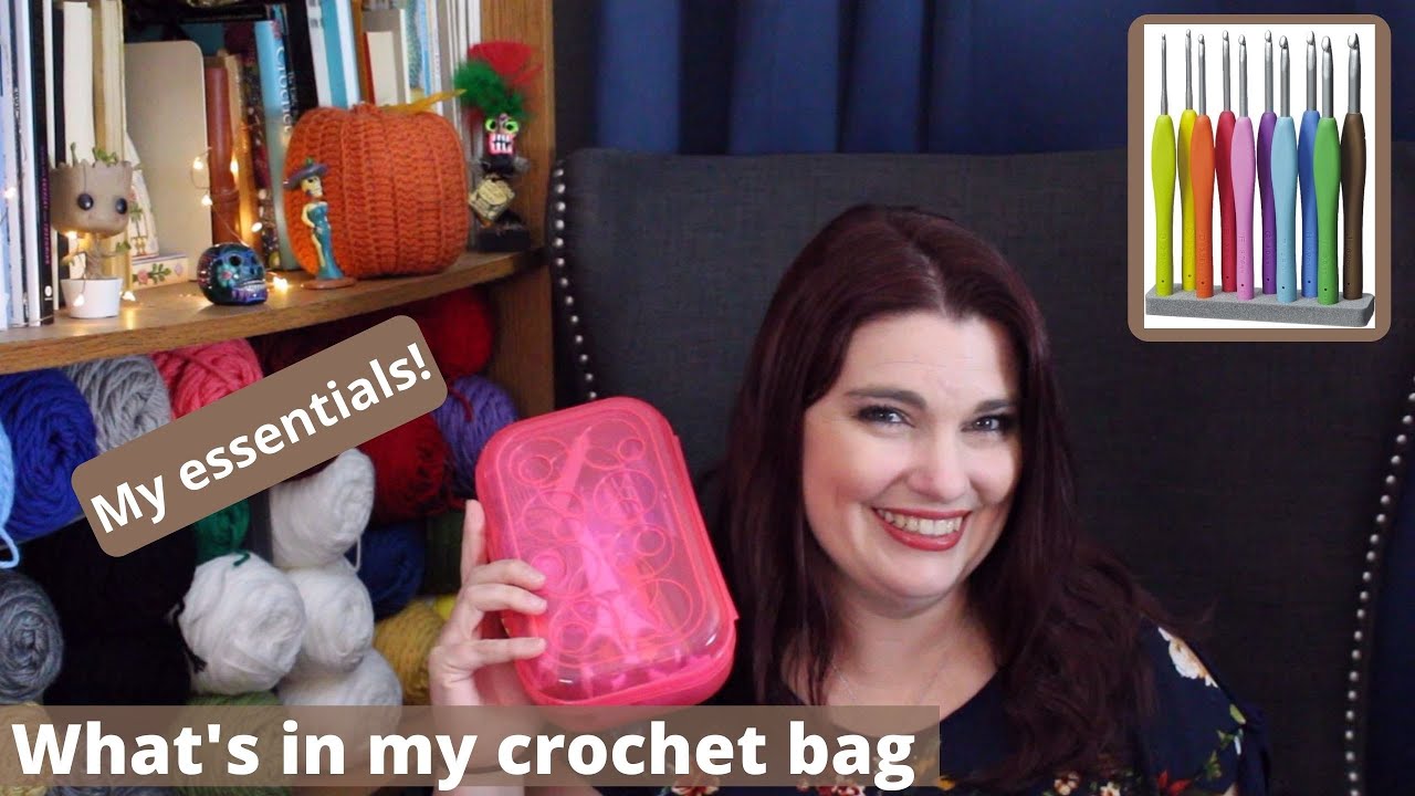 What's in my crochet bag?