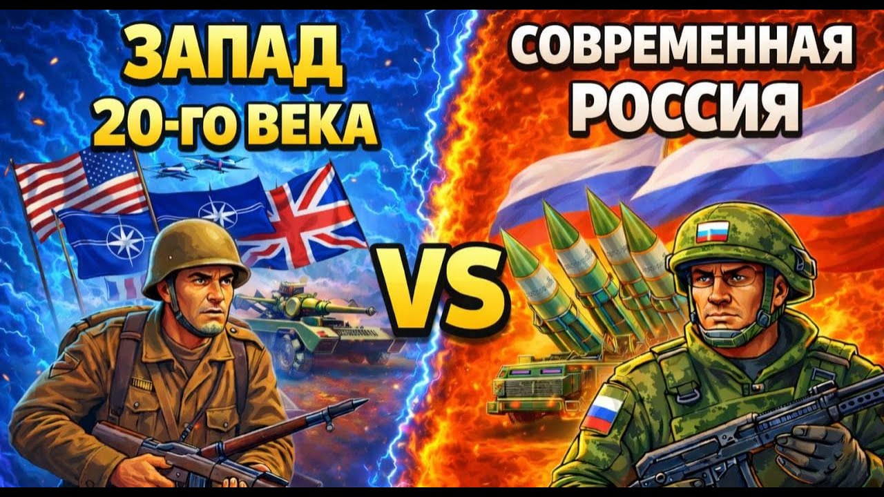 ЕВРОПА И ЗАПАД 20го ВЕКА VS СОВРЕМЕННАЯ РОССИЯ