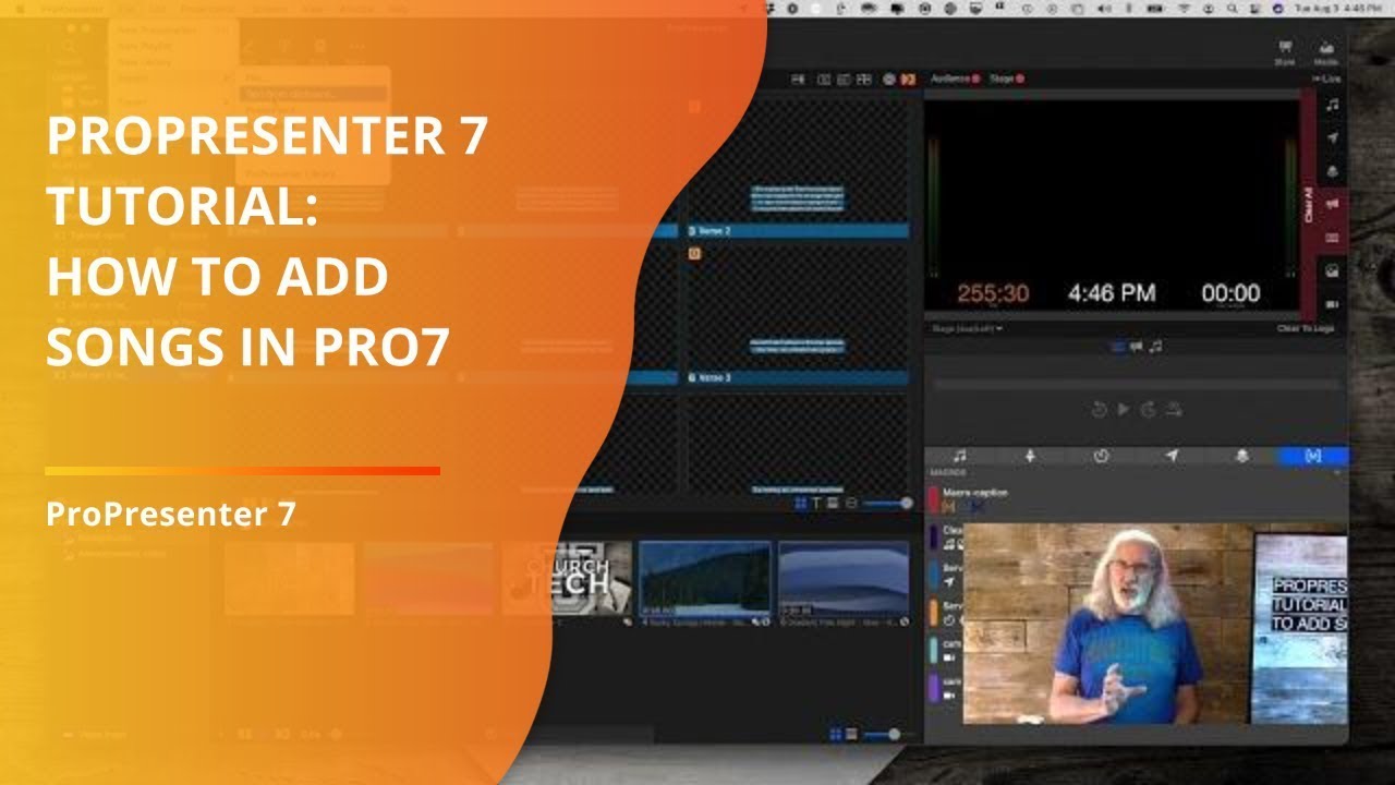 ProPresenter 7 Tutorial: How to add songs