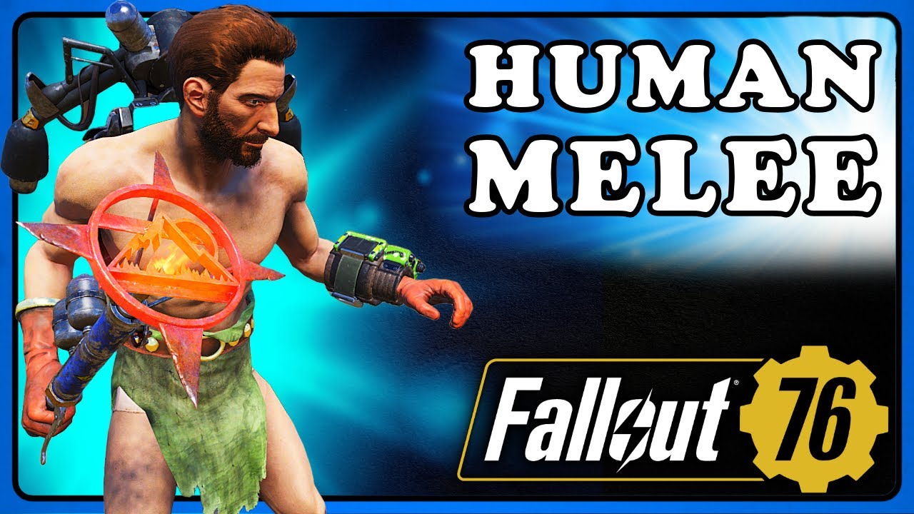 Fallout 76: Melee Human Build. Crazy Carry Weight is a Bonus ;).