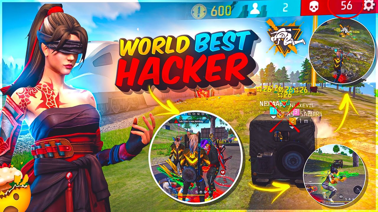 World Best Hacker 😱 56 kills in One match 😱