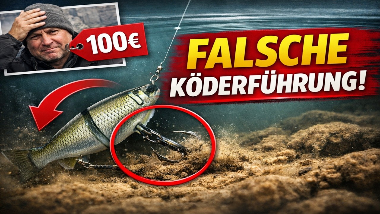 Dein 100€ Köder fängt NICHTS? DIESER Fehler macht ihn im Februar nutzlos!