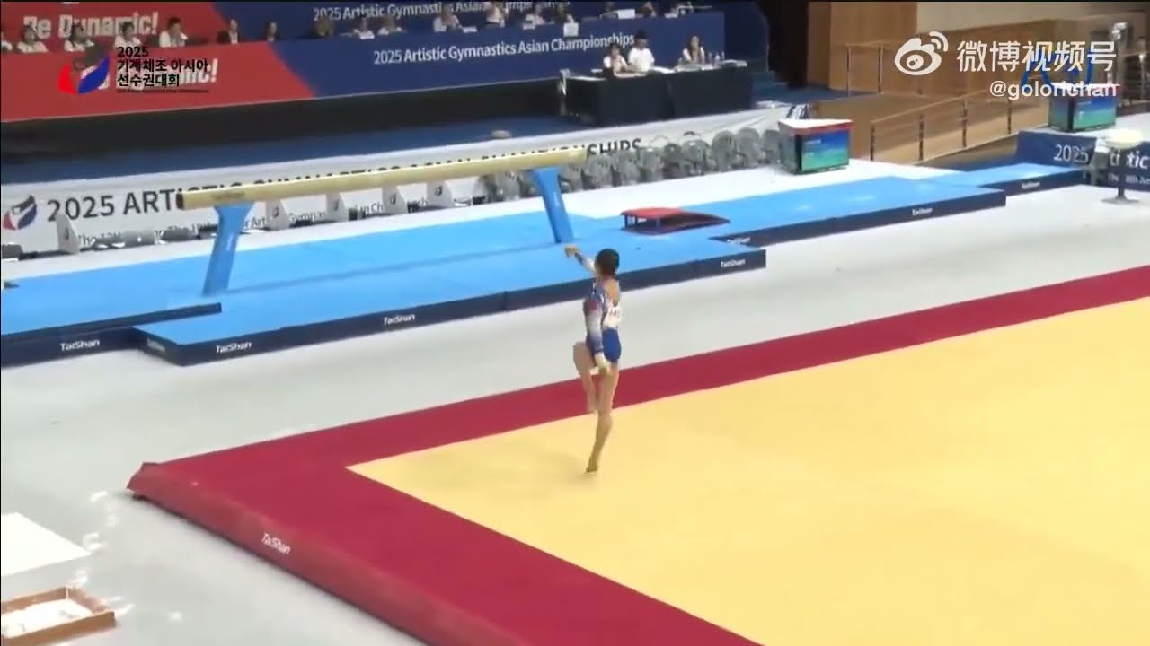 Zhou Yaqin 2025 Asian Championships Floor Final 🥇