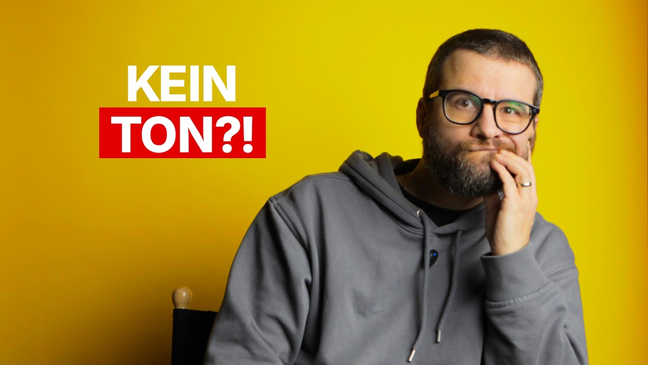 Wie wir ein Tonproblem beim Dreh gelöst haben