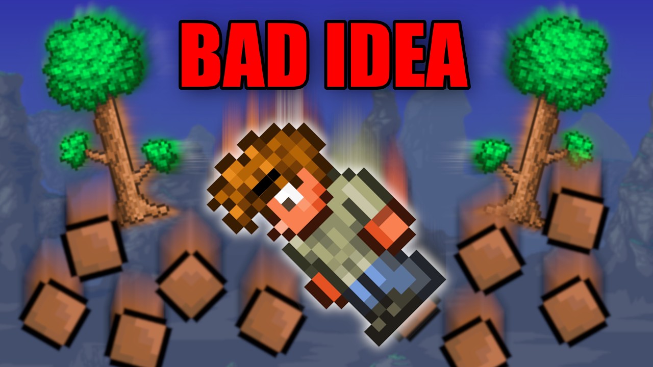 DON'T BREAK ANY BLOCKS...or else | Terraria Modded Multiplayer [Vein Miner]