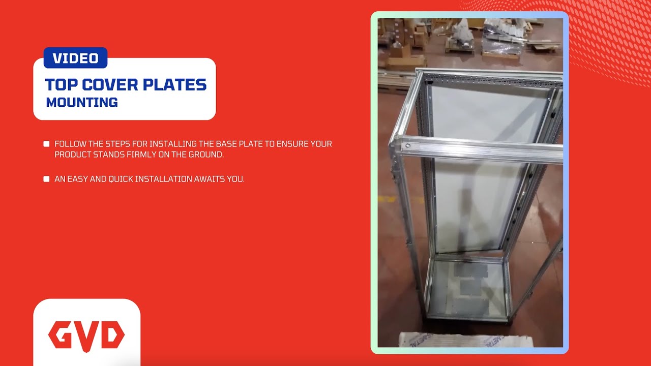 Top Cover Plates Mounting - GVD Group