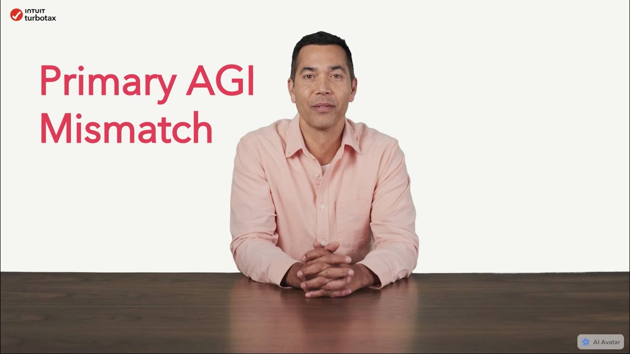 How to fix your AGI e-file reject - TurboTax Support Video