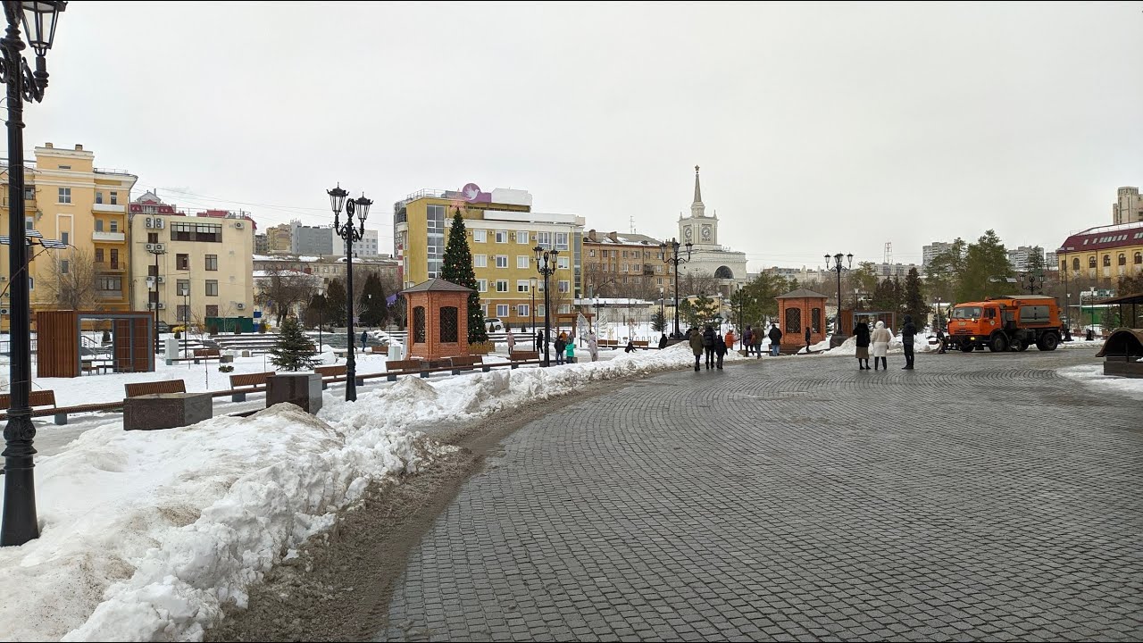 Последний день в Волгограде. Волгоградский железнодорожный вокзал.