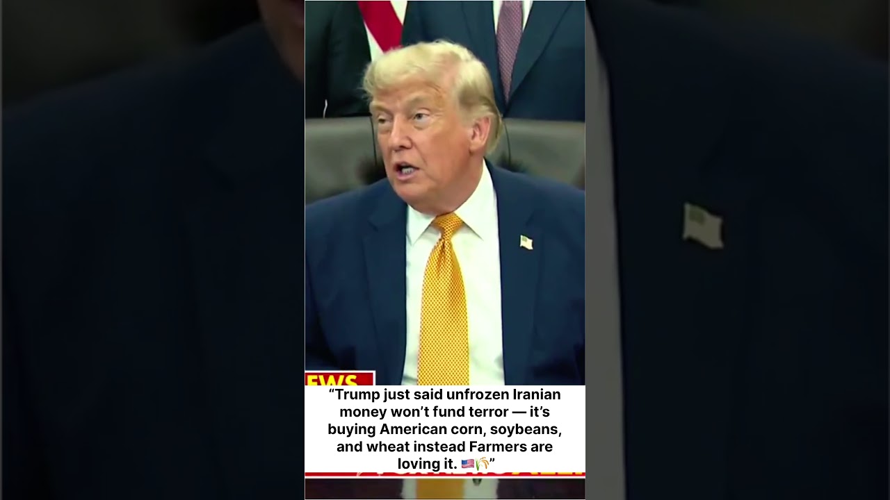 &ldquo;Trump&rsquo;s Genius Move: Iranian Money Buys American Corn & Soybeans 🇺🇸🌽&rdquo;