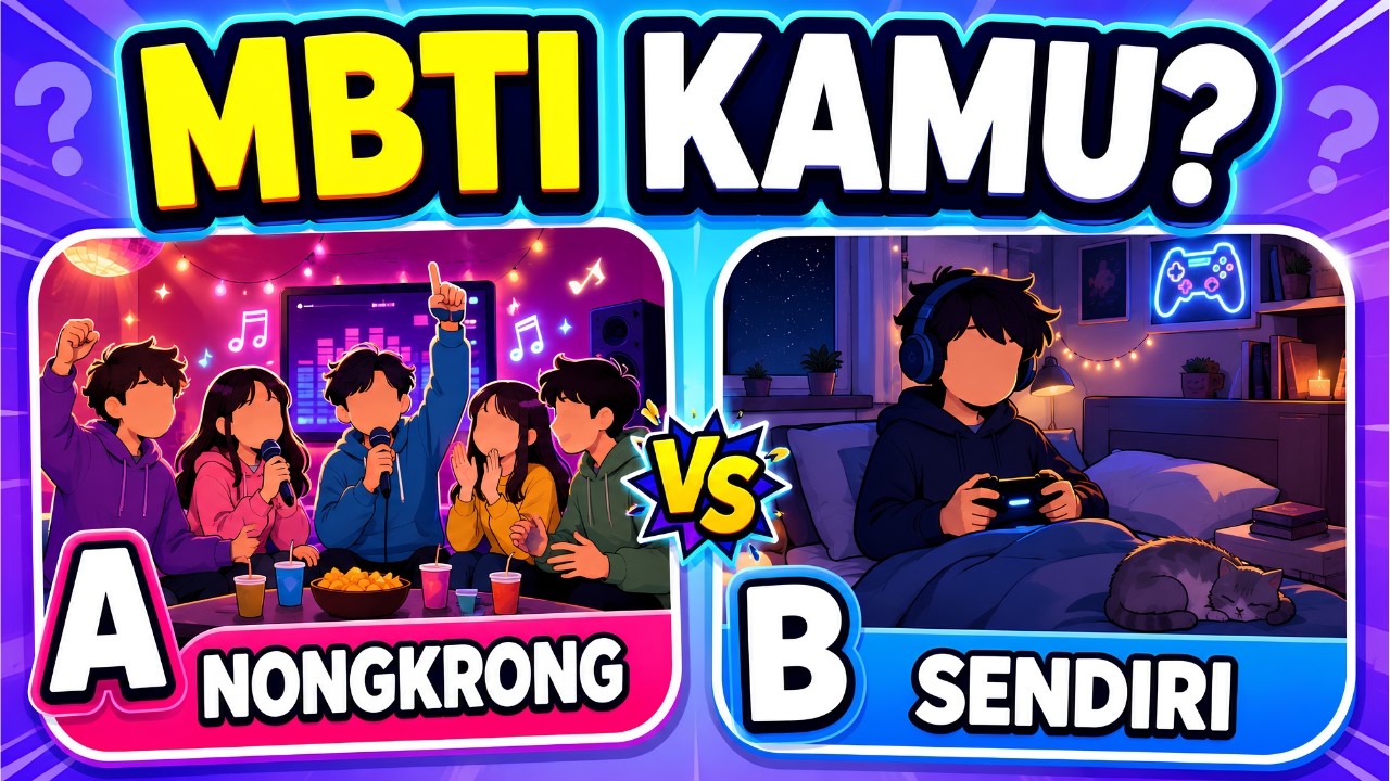 Bukan Aneh, Kamu Cuma Unik! 🧩 Tes MBTI Lengkap 16 Personalities