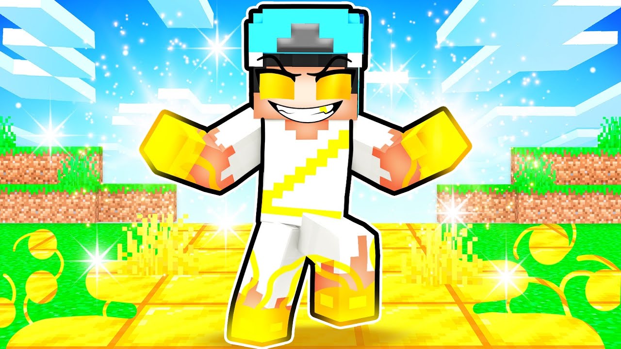 Playing as a GOLDEN GODDESS in Minecraft With Crazy Fan Girl!