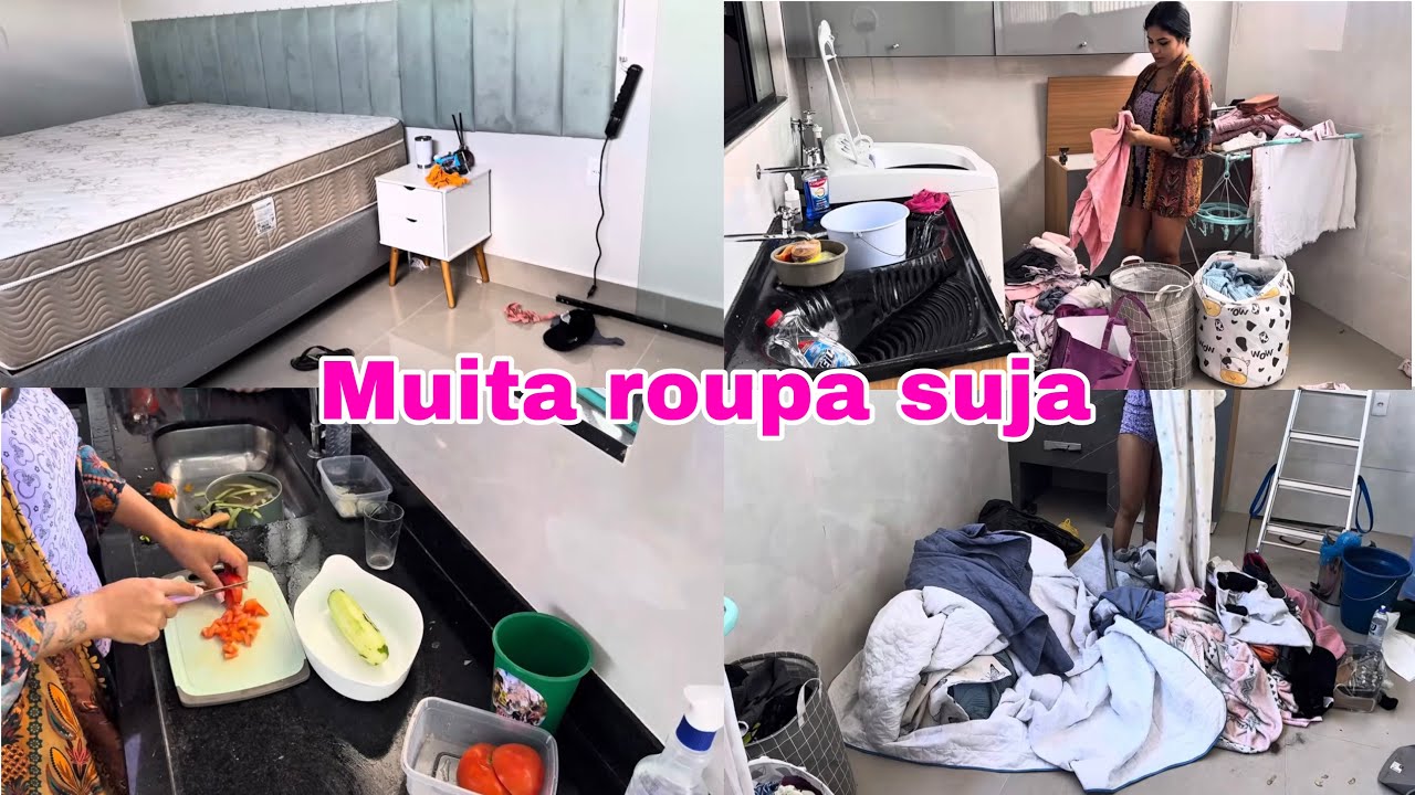 ALMOÇO NO CAPRICHO // FAXINA COMPLETA NA CASA