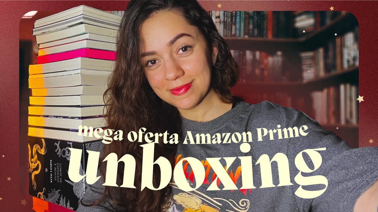 📦📚unboxing mega oferta amazon prime | Sdonho de Estante