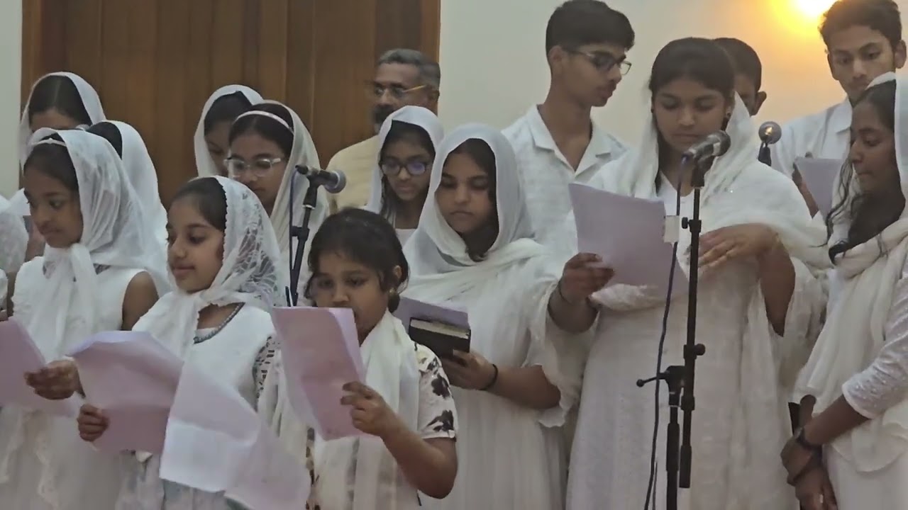 Sudhar sthuthikum veede | ശുദ്ധർ സ്തുതിക്കും വീടേ | Junior Choir MGOME Muscat 