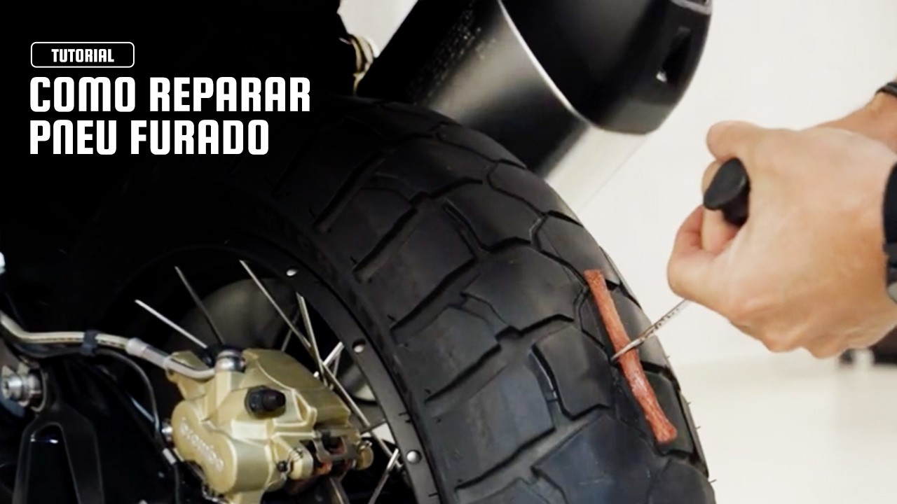 Dica: Como Reparar um Pneu Furado na sua moto (Tutorial Completo)