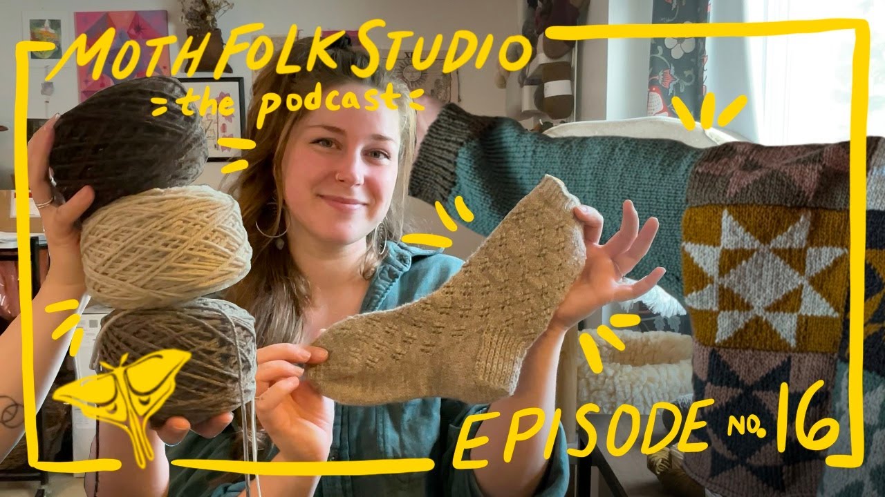 Ep. 16 - The Trials of a New Harriet Sweater CO & Fall Knit/Travel Plans - Art & Knitting Podcast