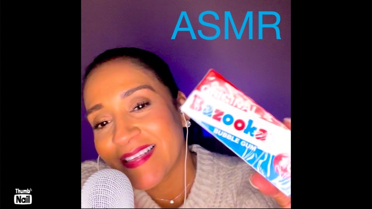 ASMR Bazooka Bubble Gum