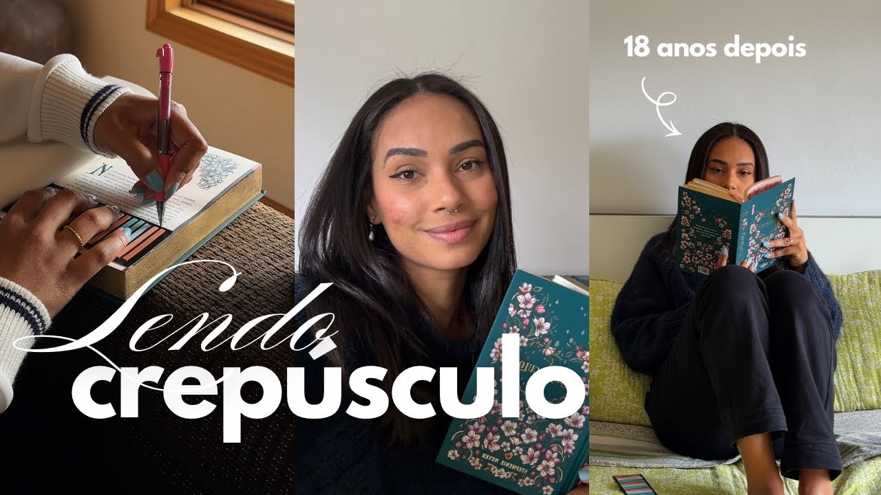 RELI CREPÚSCULO DEPOIS DE 18 ANOS 🌿🌔 será que ainda gosto? | Miriã Mikaely