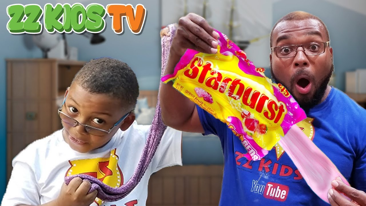 ZZ Kid Summer School Break vs ZZ Dad Strawberry Slime Full Story!